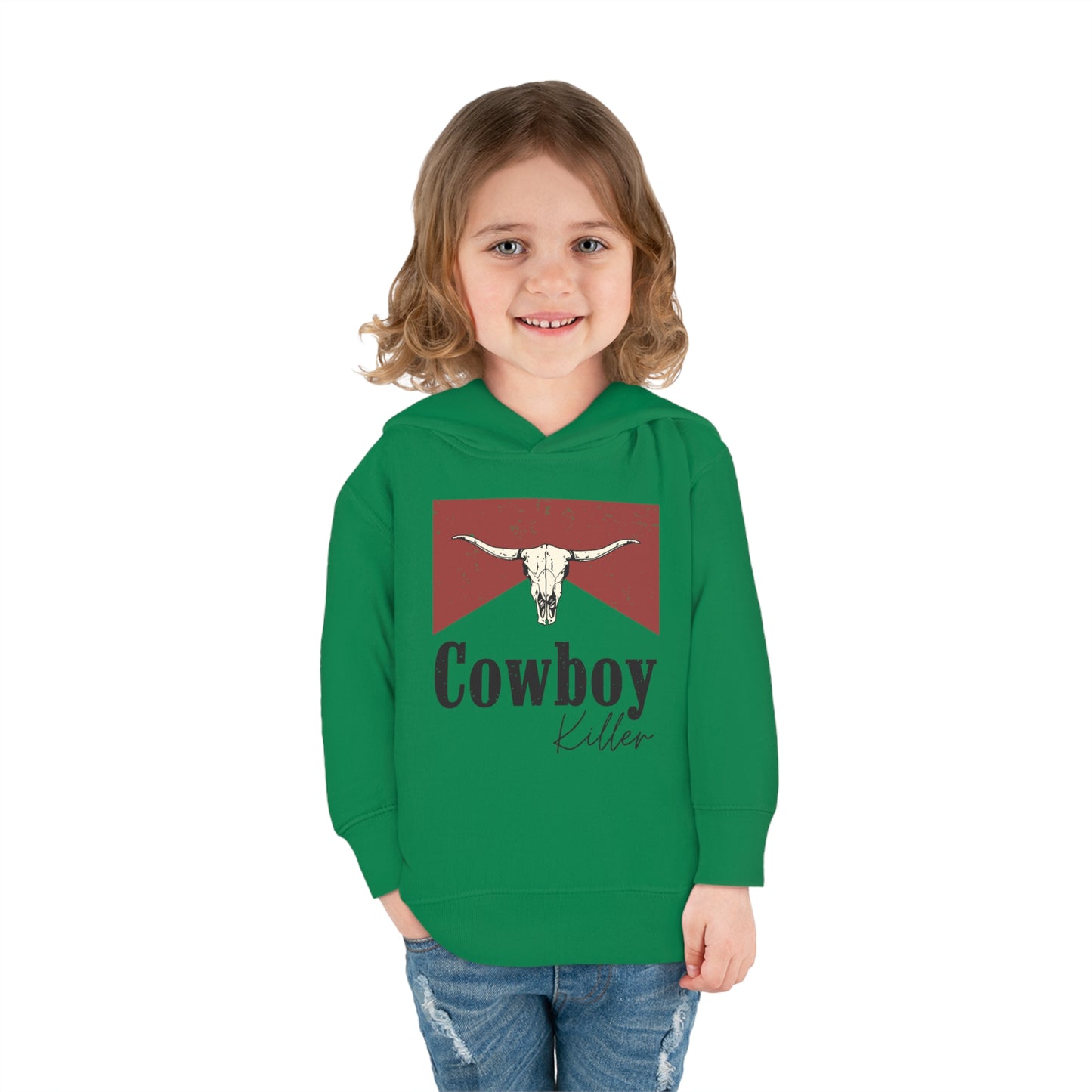 Morgan Wallen Cowboy Killer Toddler Pullover Fleece Hoodie