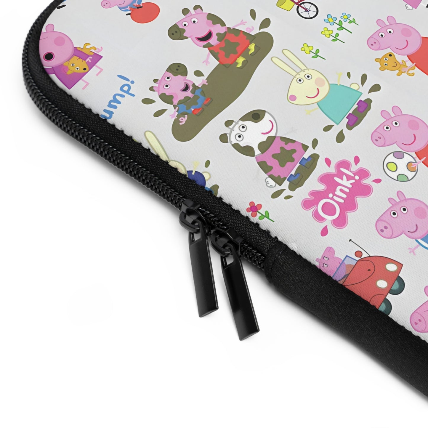 Peppa Pig Oink Oink Collage Laptop Sleeve