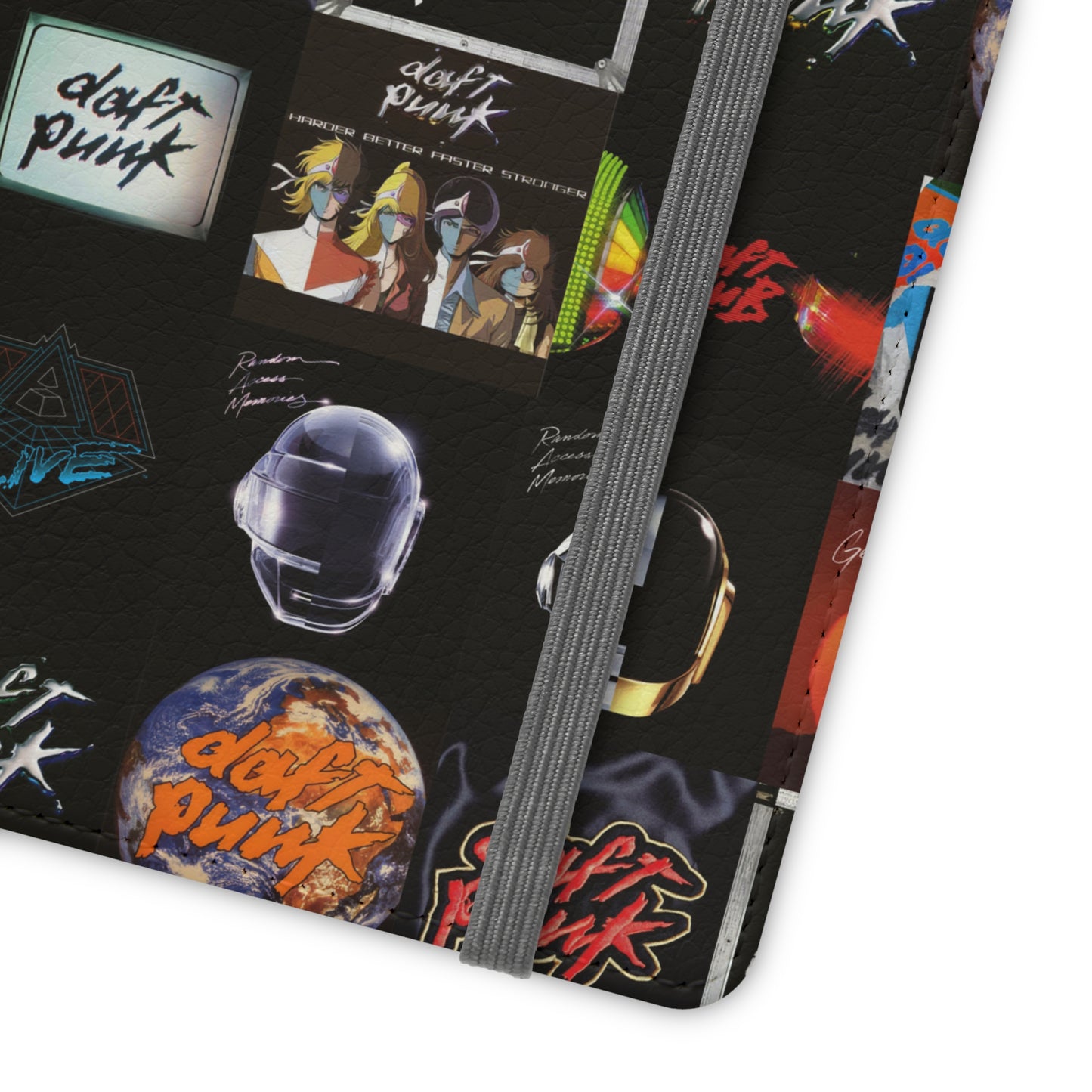 Daft Punk Album Cover Art Collage Phone Flip Case