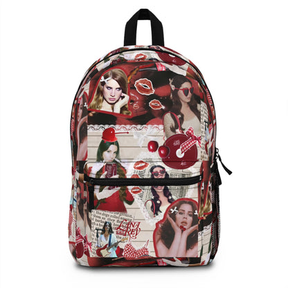 Lana Del Rey Cherry Coke Collage Backpack