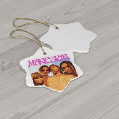 Måneskin Group Photo Ceramic Ornament