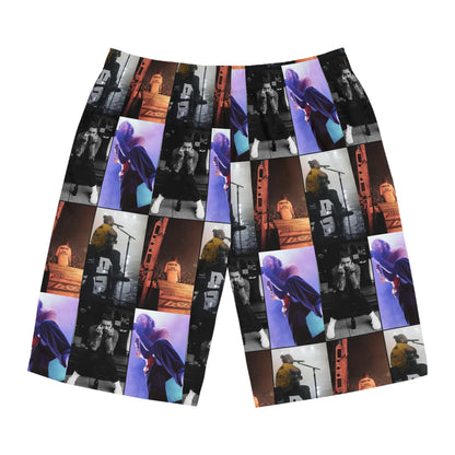 Post Malone On Tour Collage Men's Board Shorts