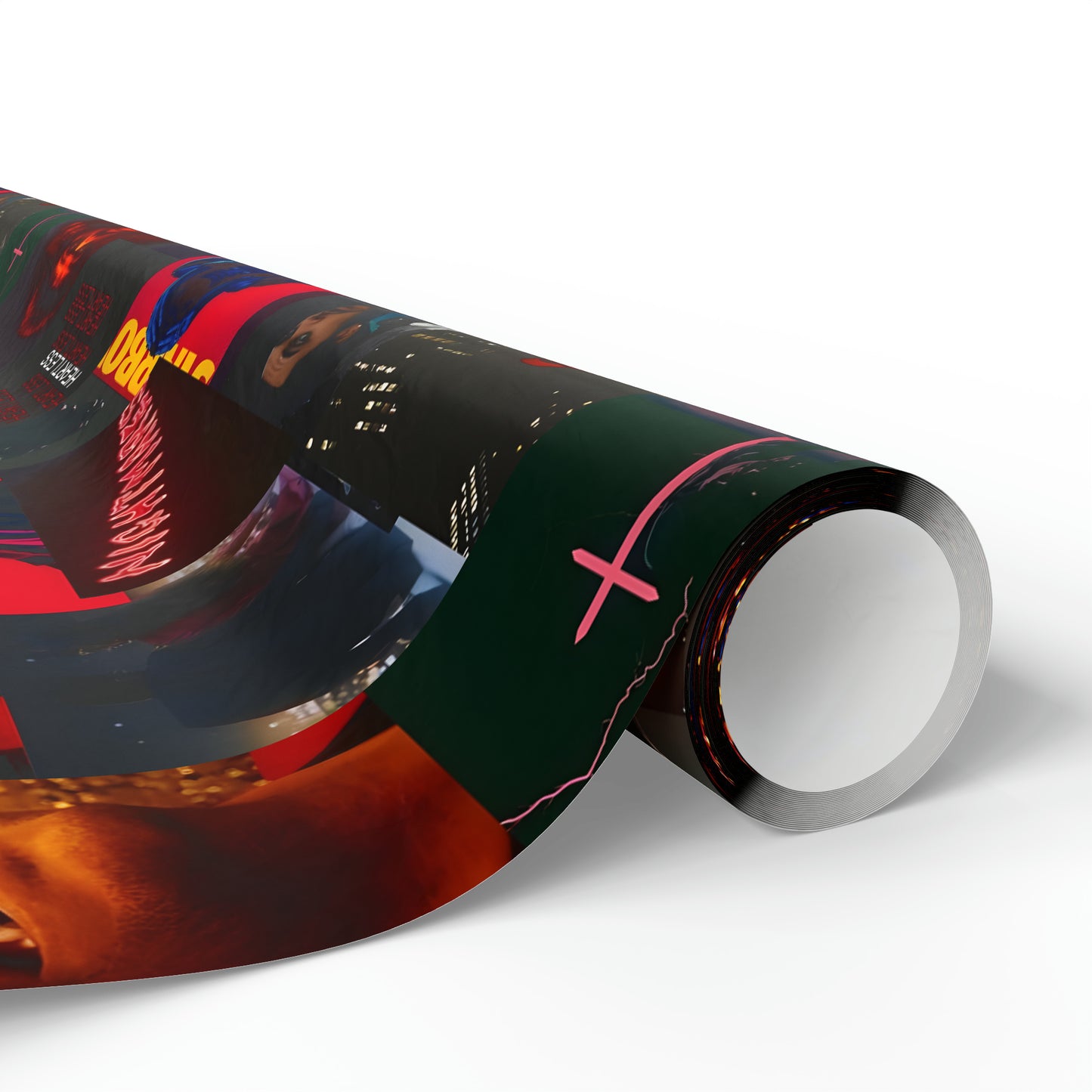 The Weeknd Heartless Nightmares Collage Gift Wrapping Paper