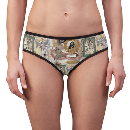 Lana Del Rey Victorian Collage Women's Briefs Panties