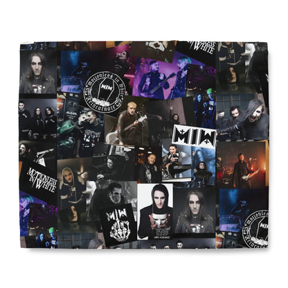 Motionless In White Photo Collage Duvet Cover