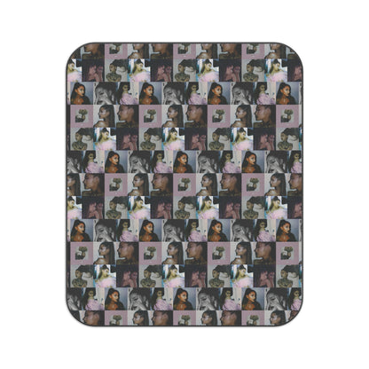 Ariana Grande Thank U Next Mosaic Picnic Blanket