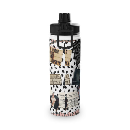 Morgan Wallen Yeehaw Collage Stainless Steel Sports Lid Water Bottle