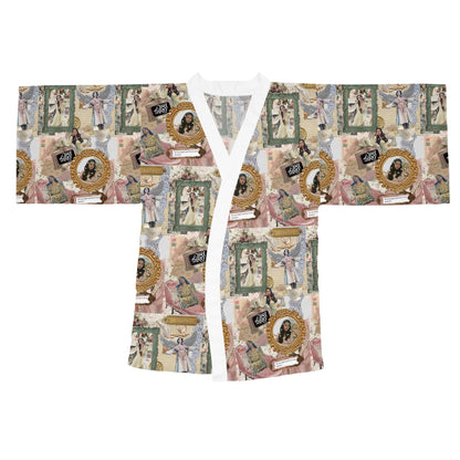Lana Del Rey Victorian Collage Long Sleeve Kimono Robe