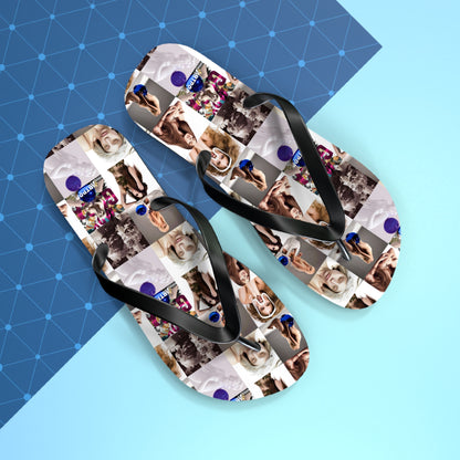 Lady Gaga ARTPOP Mosaic Flip Flops