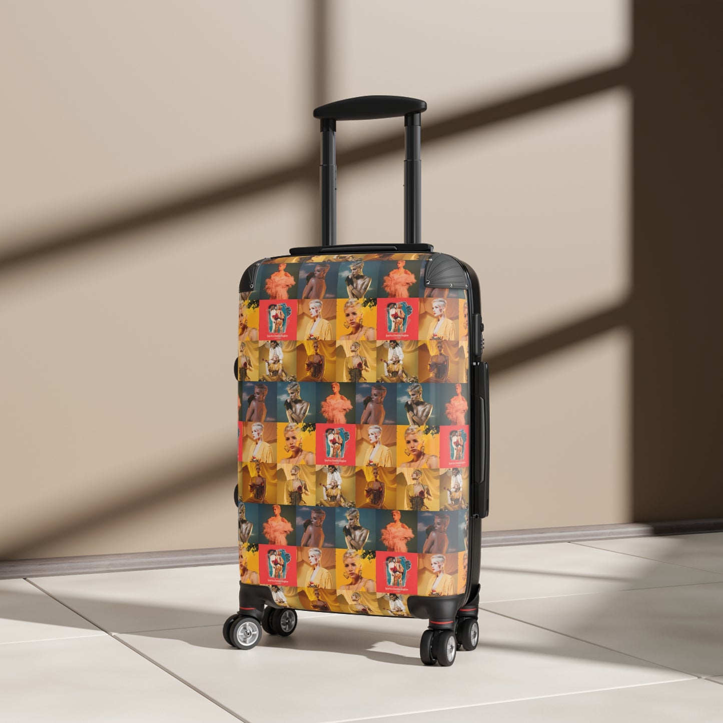 Halsey Hopeless Fountain Kingdom Mosaic Suitcase