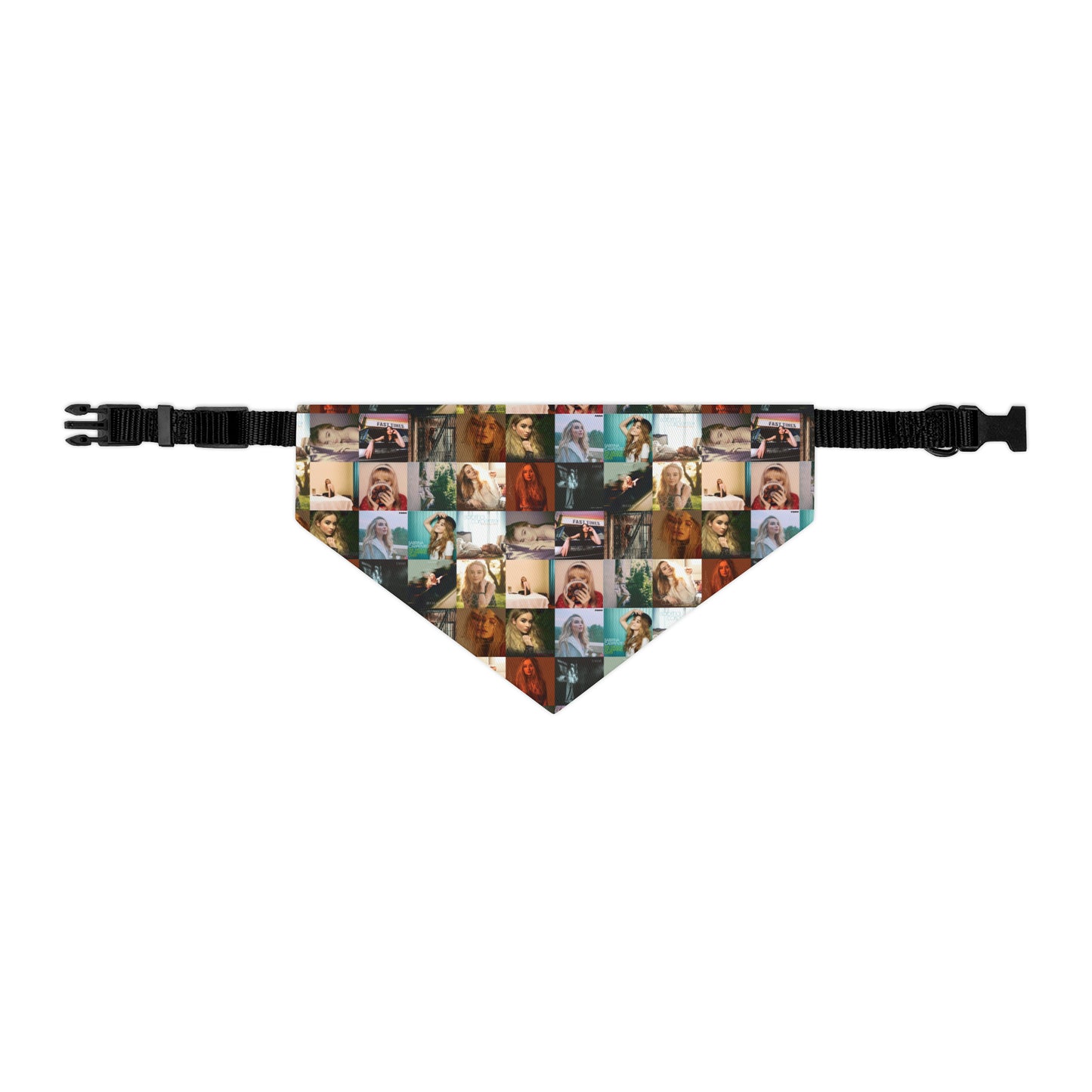 Sabrina Carpenter Album Cover Collage Pet Bandana Collar