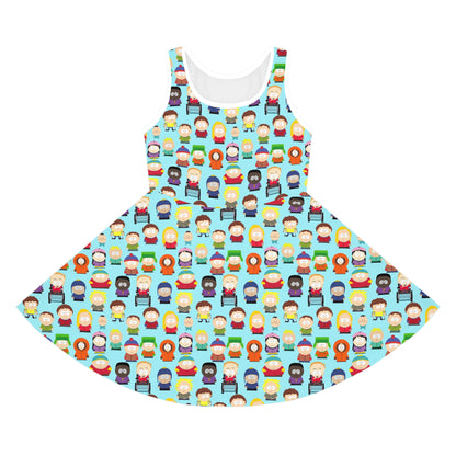 South Park School Kids Ensemble Girls' Sleeveless Sundress