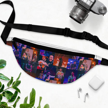 Post Malone Lightning Photo Collage Fanny Pack