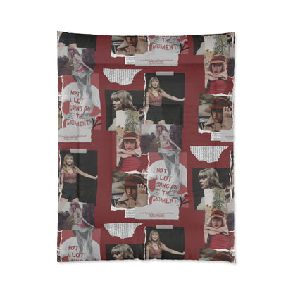 Taylor Swift Red Taylor's Version Collage Comforter