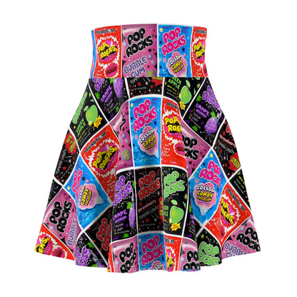 Pop Rocks Party Women's Skater Skirt