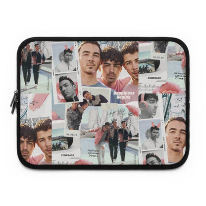 Jonas Brothers Happiness Begins Collage Laptop Sleeve