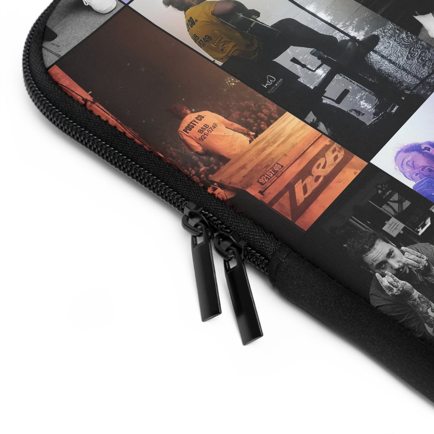 Post Malone On Tour Collage Laptop Sleeve