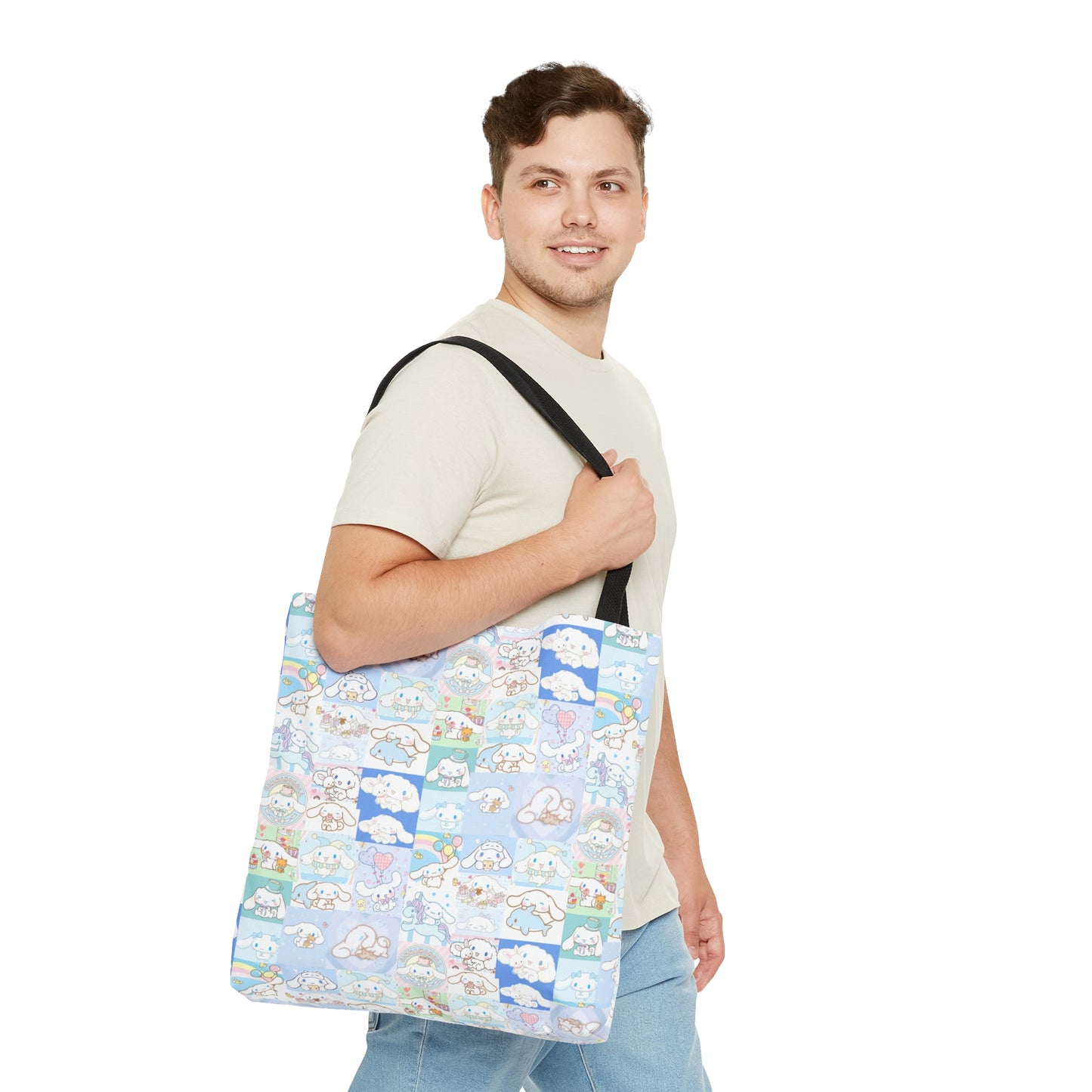 Cinnamoroll Cartoon Collage Tote Bag