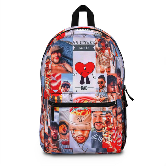 Bad Bunny Un Verano Sin Ti Photo Collage Backpack