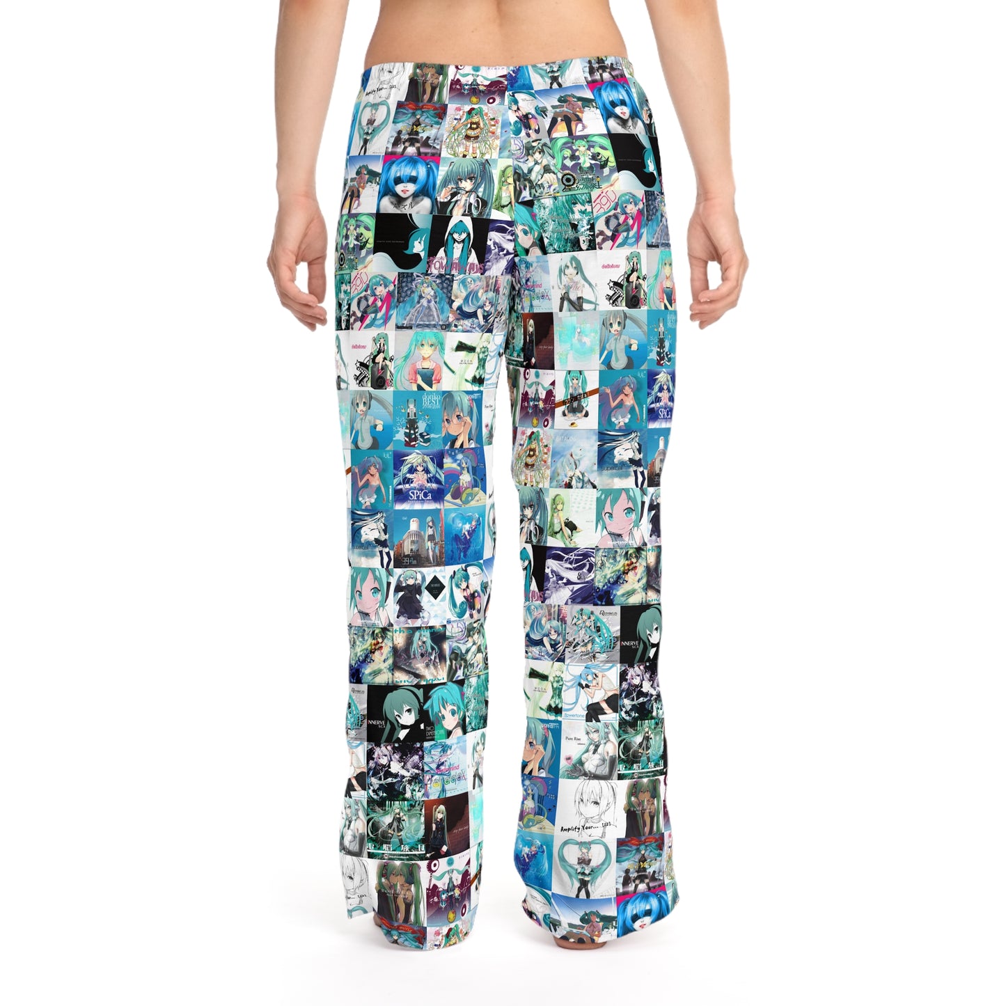 Hatsune Miku Album Cover Collage Women's Pajama Pants