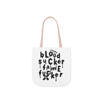 Olivia Rodrigo Blood Sucker Fame Fucker Polyester Canvas Tote Bag