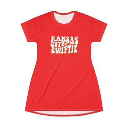 Taylor Swift Kansas City Swiftie T-Shirt Dress