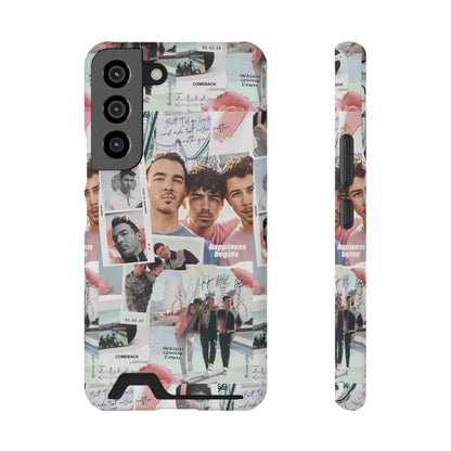 Jonas Brother Happiness Begins Collage Phone Case With Card Holder