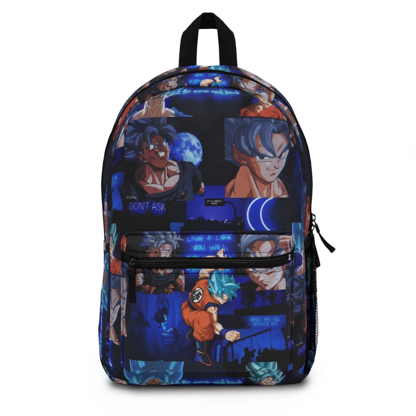 Dragon Ball Z Saiyan Moonlight Collage Backpack