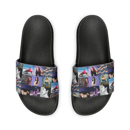 Olivia Rodrigo Album Cover Art Collage Youth Slide Sandals