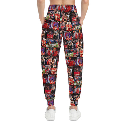 Kansas City Chiefs Superbowl LVIII Championship Victory Collage Athletic Joggers