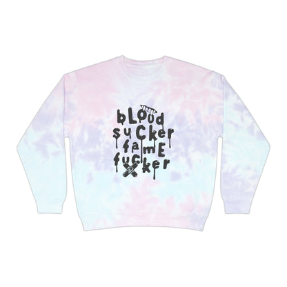 Olivia Rodrigo Blood Sucker Fame Fucker Unisex Tie-Dye Sweatshirt