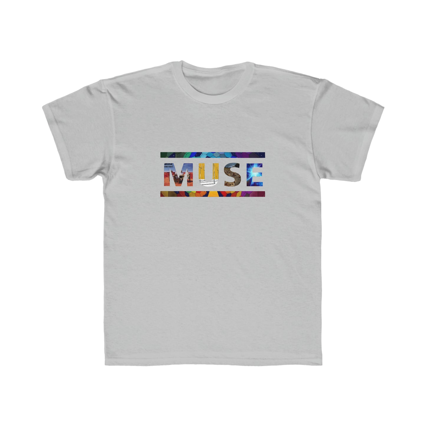 Muse Album Art Letters Kids Regular Fit Tee