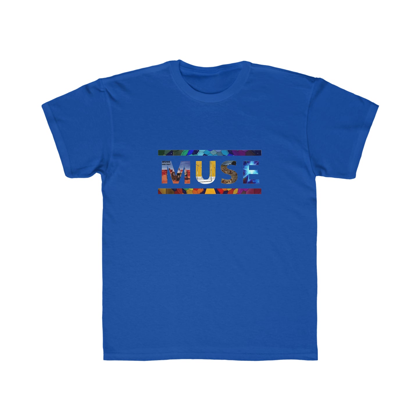 Muse Album Art Letters Kids Regular Fit Tee