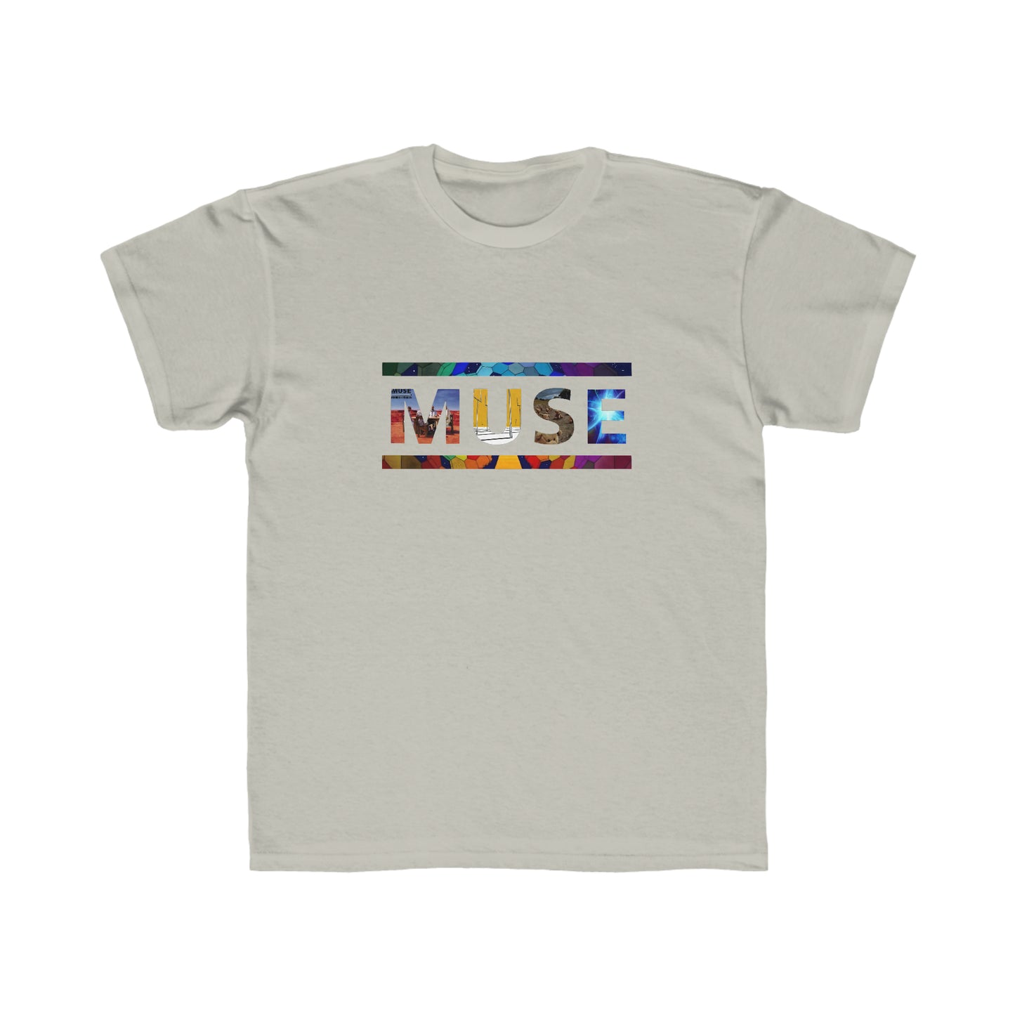 Muse Album Art Letters Kids Regular Fit Tee