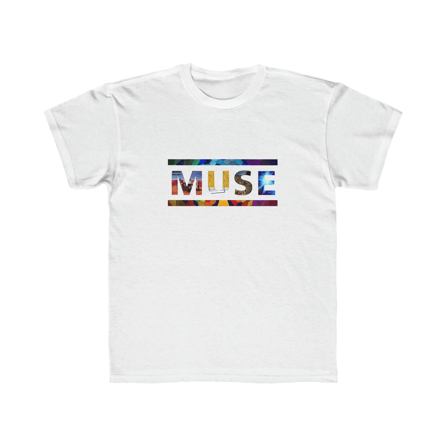 Muse Album Art Letters Kids Regular Fit Tee