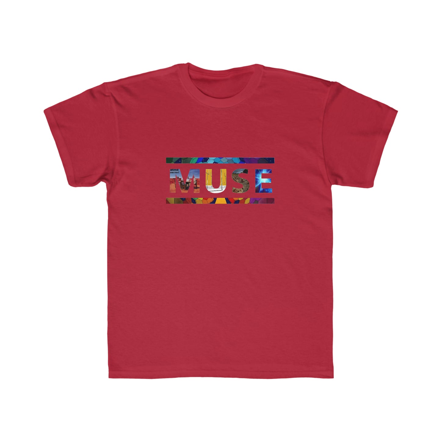 Muse Album Art Letters Kids Regular Fit Tee