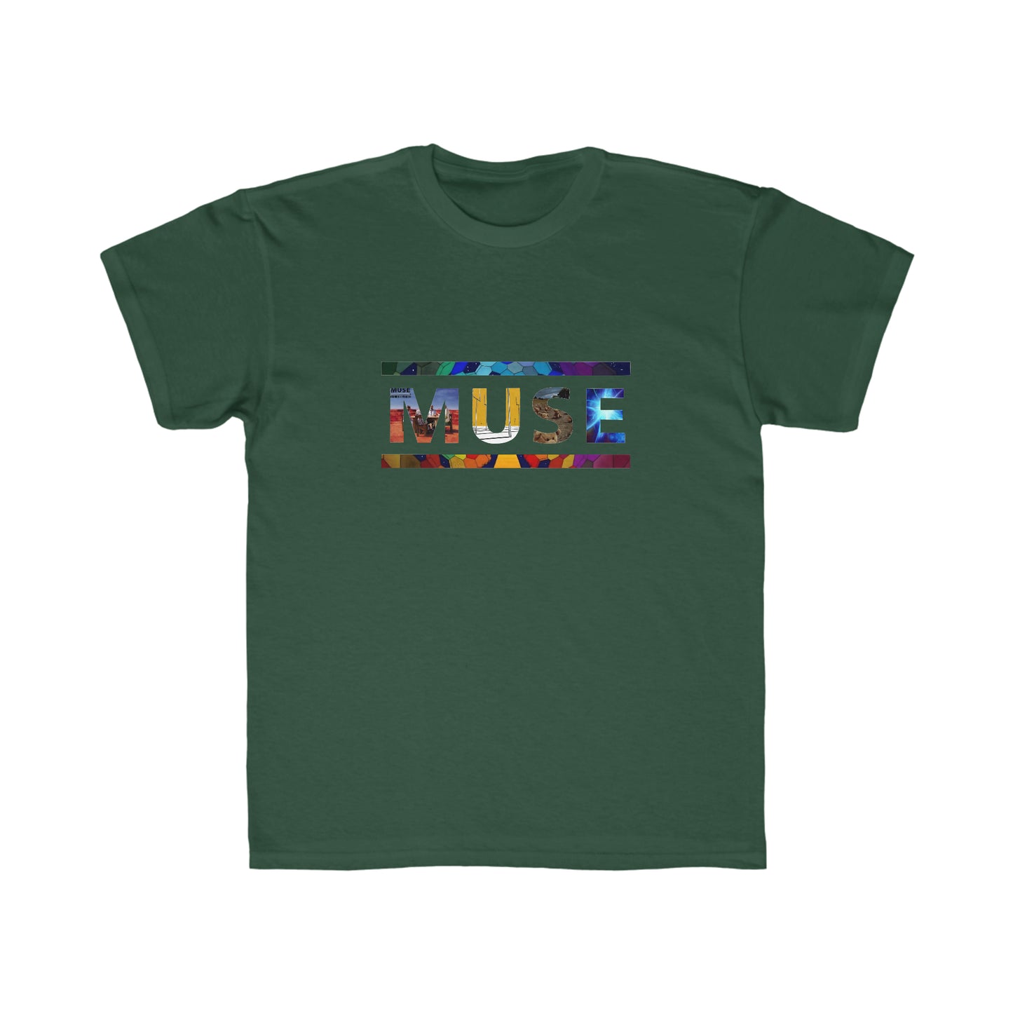 Muse Album Art Letters Kids Regular Fit Tee