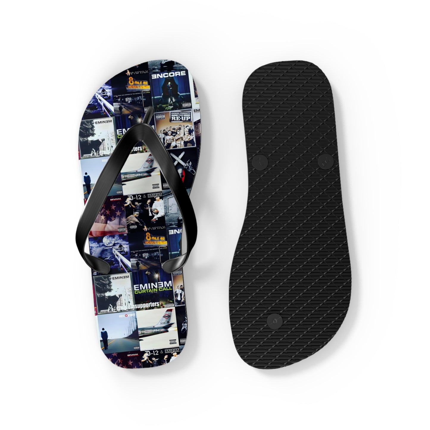 Eminem Album Art Cover Collage Flip Flops