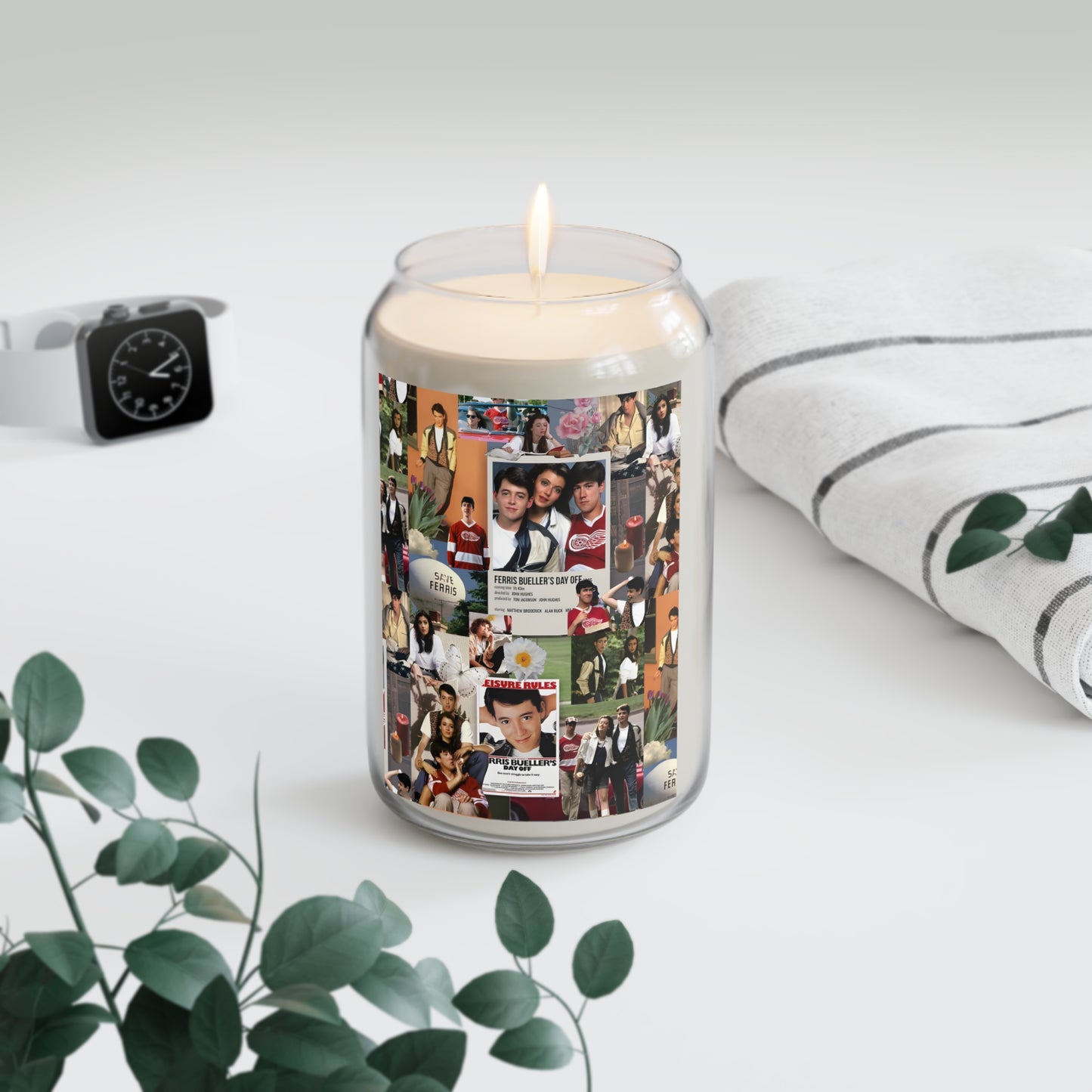 Ferris Bueller's Day Off Movie Montage Scented Candle