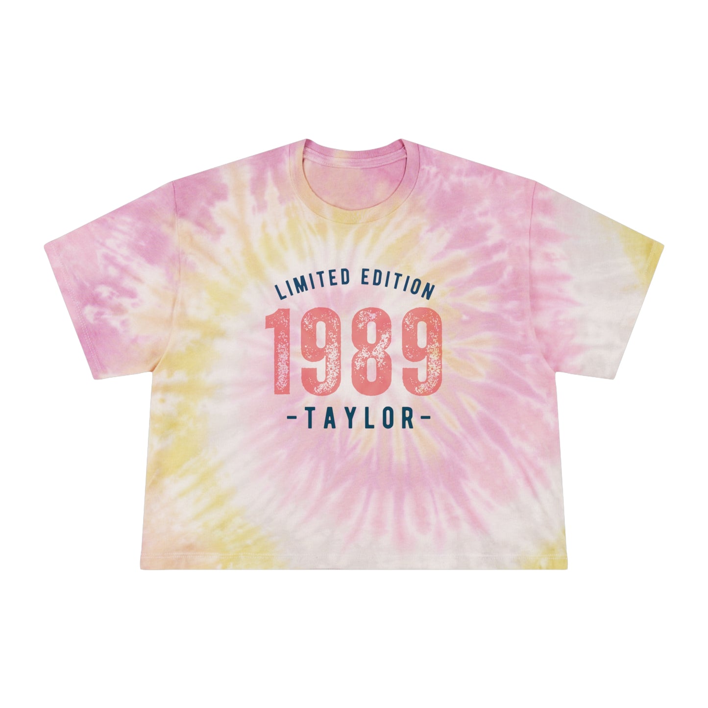 Taylor Swift 1989 Limited Edition Women's Tie-Dye Crop Tee