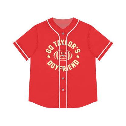 Taylor Swift Go Boyfriend Women's Baseball Jersey