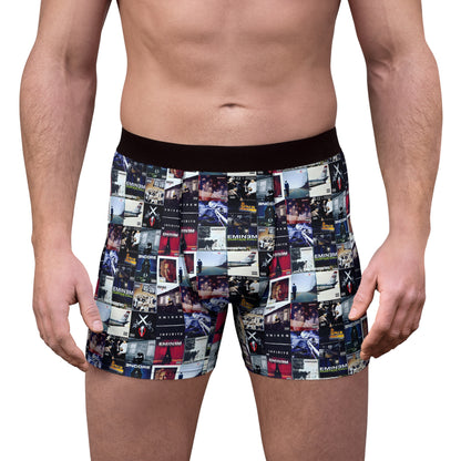 Eminem Album Art Cover Collage Men's Boxer Briefs Underwear