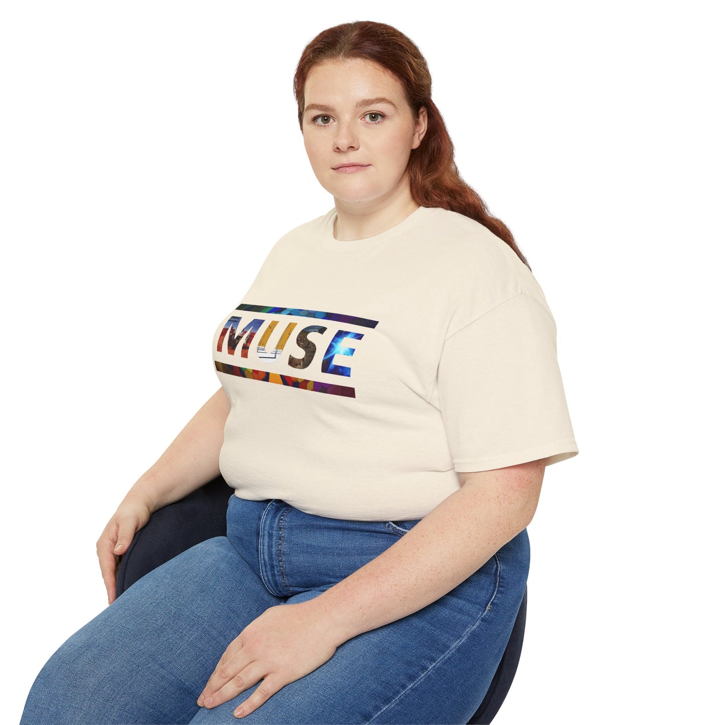 Muse Album Art Letters Unisex Ultra Cotton Tee