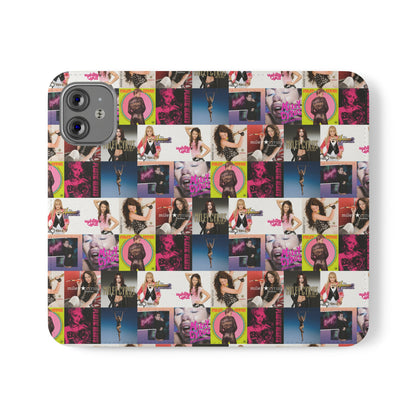 Miley Cyrus Album Cover Collage Phone Flip Case