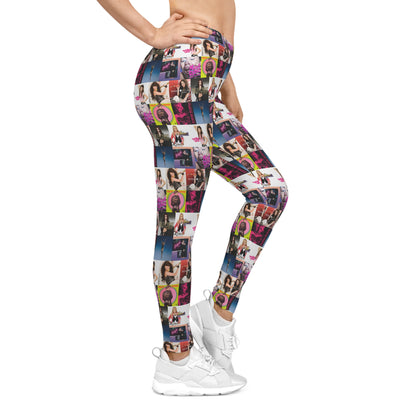 Miley Cyrus Album Cover Collage Women's Casual Leggings