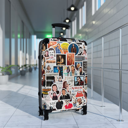 Morgan Wallen Sticker Collage Suitcase