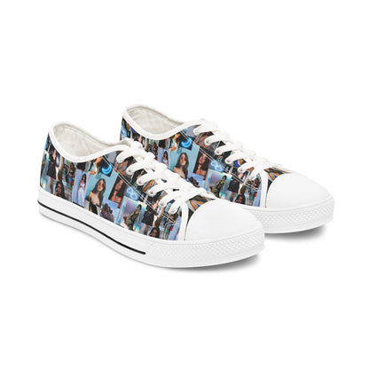 Madison Beer Mind In The Clouds Collage Women's Low Top Sneakers