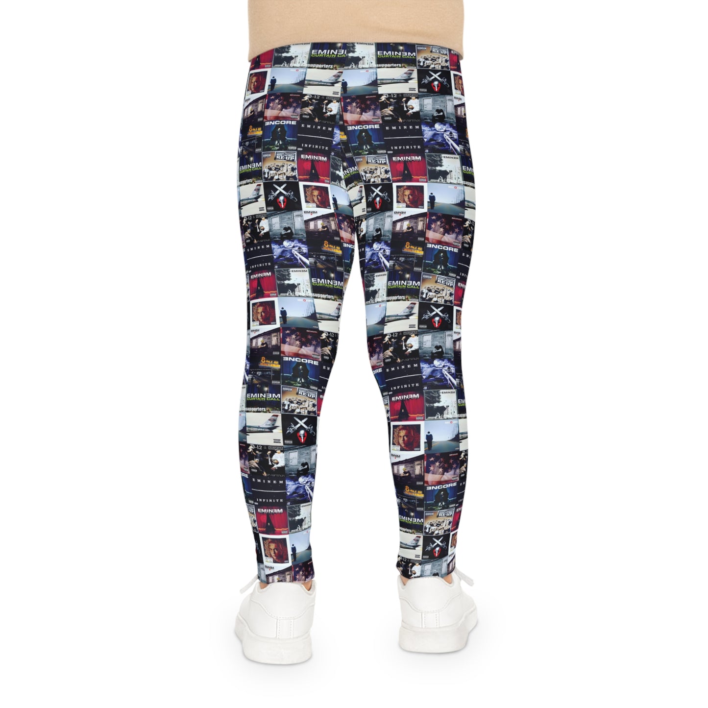 Eminem Album Art Cover Collage Kids Leggings