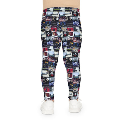 Eminem Album Art Cover Collage Kids Leggings