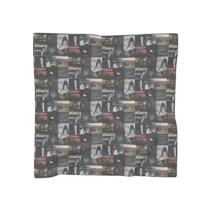 Morgan Wallen Album Cover Collage Poly Scarf